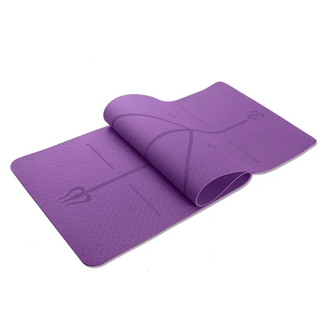 Durable Non-Slip Waterproof Rebound Solid Yoga Mat Fitness Home Mat