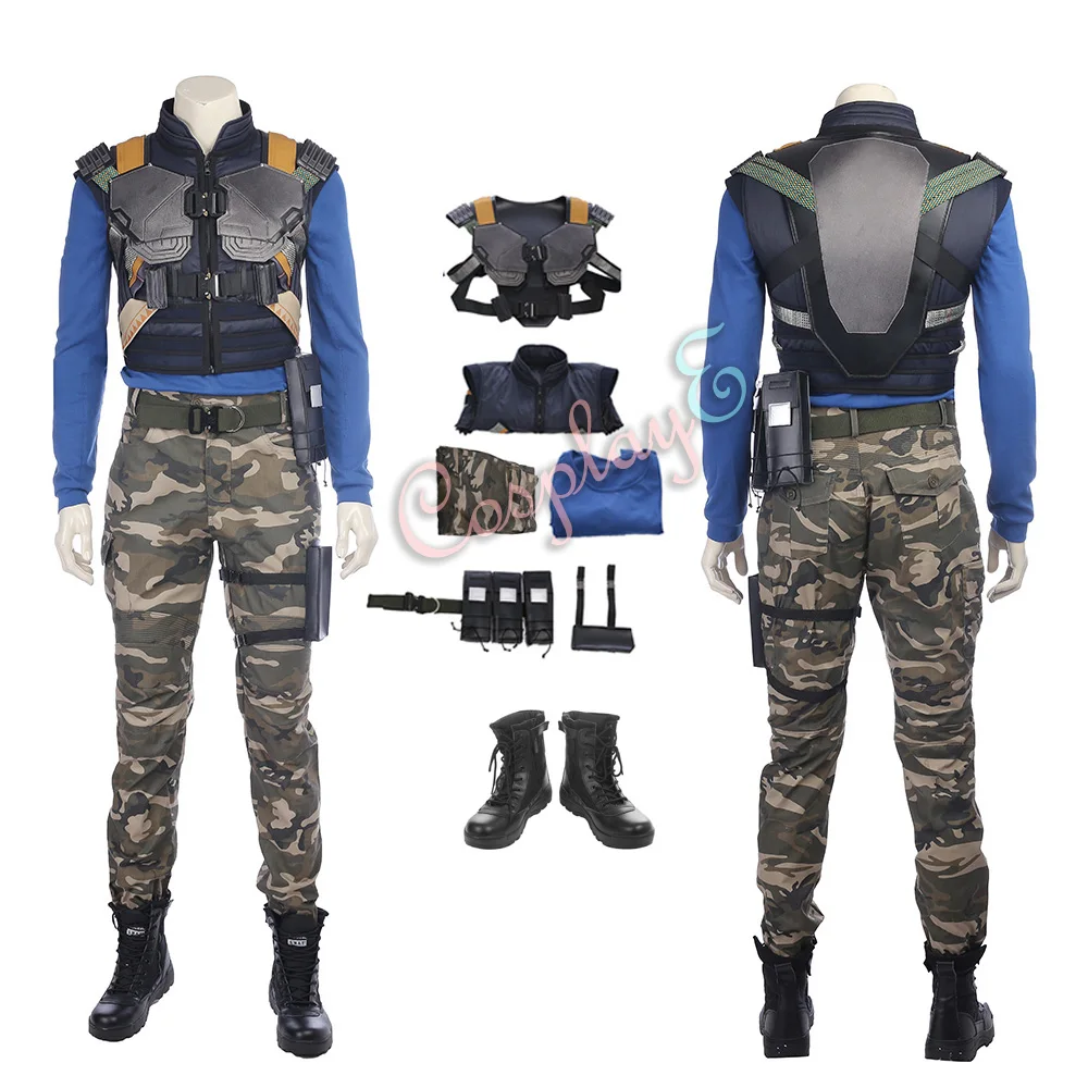 Эрика киллмонгер костюм Черная пантера Косплей Высокое качество полный комплект