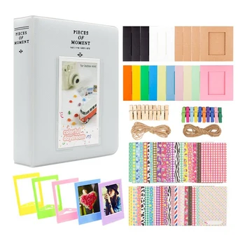 

for Fujifilm Instax Mini Camera, for Polaroid 3 Inch Photo Album Sticker Color Photo FrameSnap, Z2300, SocialMatic Instant Camer