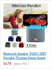 Bluetooth динамик ES11 беспроводной быстрый заряд Bluetooth динамик Hifi 3D стерео для дома умный Bluetooth динамик s Крытый Открытый