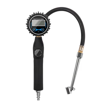 

Digital Display High Precision LCD Digital Tire Inflating Table Tire Refueling Table Car Tire Watch Tire Pressure Barometer