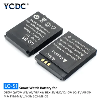 

Top Quality Smart Watch Battery LQ-S1 3.7V 380mAh lithium Rechargeable Battery For Smart Watch DZ09