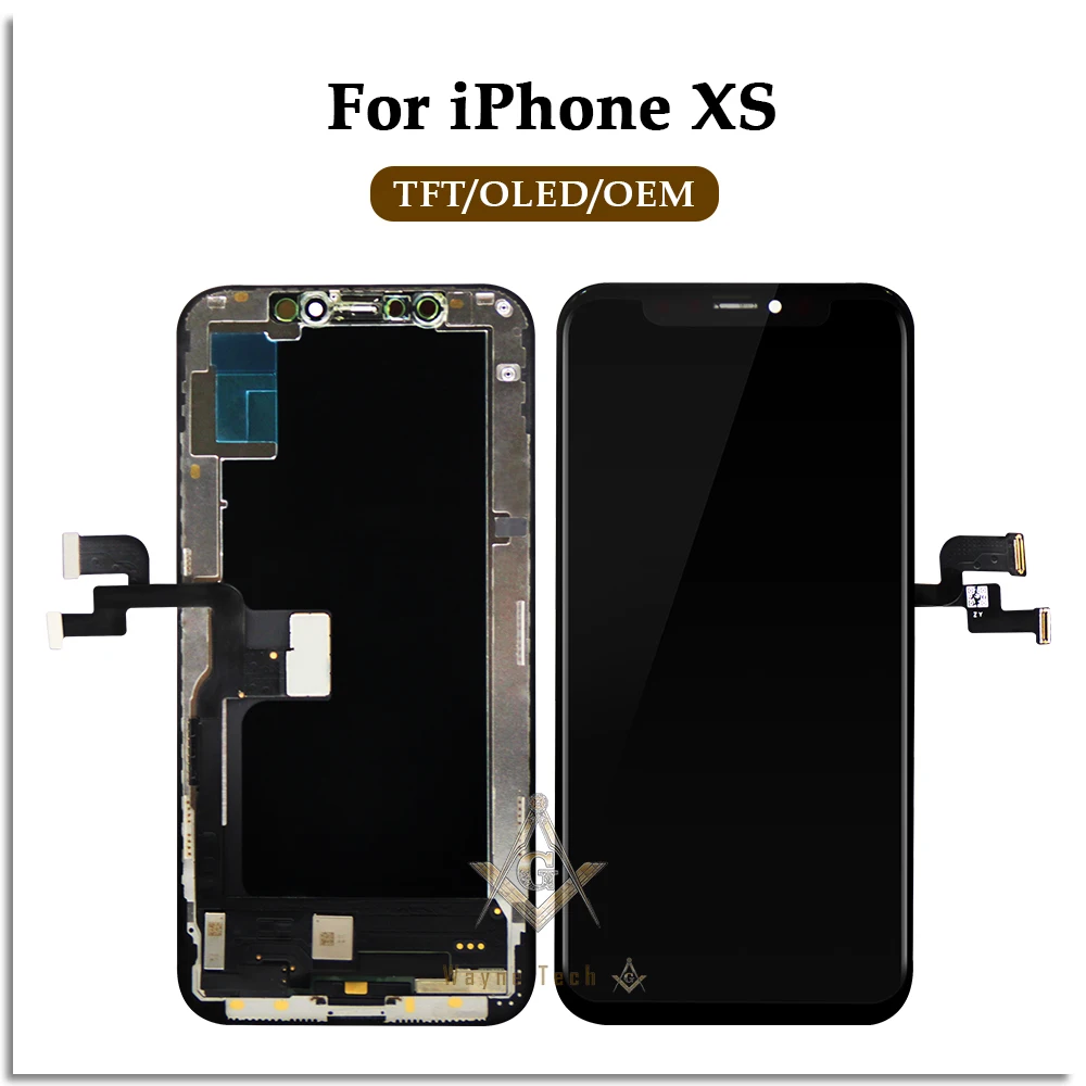 Высокое качество AMOLED для iPhone X XS XR дисплей OLED для iPhone X AMOLED дисплей экран Замена с 3D Touch