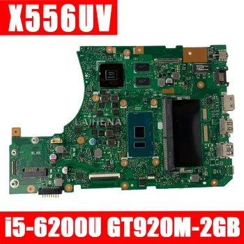 

For ASUS X556U X556UV X556UV X556UB X556UR Motherboard CPU i5-6200U REV:3.0 GeForce 920M 2GB 100% tested Mainboard