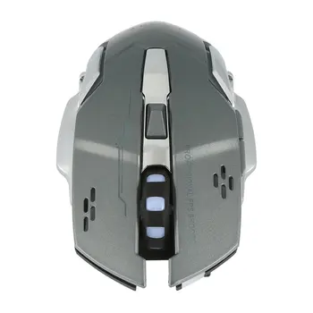 

Q13 Rechargeable Wireless Mouse Silent Ergonomic Gaming Mice 6 Keys RGB Backlight 2400 DPI for Laptop Computer Pro Gamer