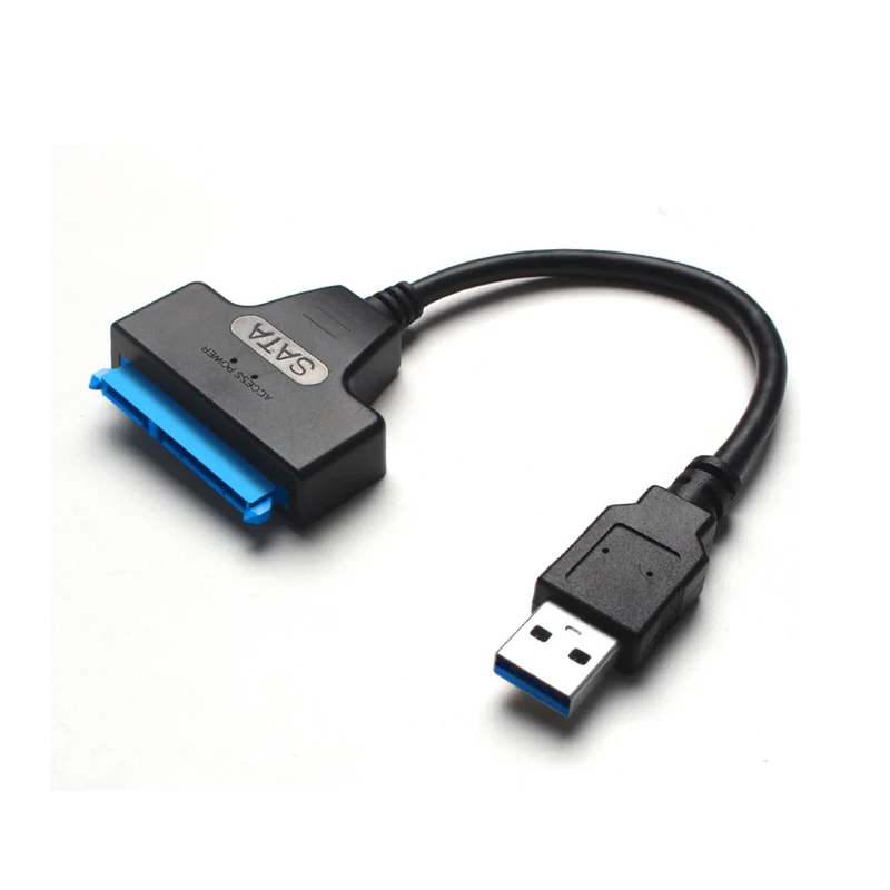 KingSpec USB 3.0 SATA3 Cable Sata to Adapter Up 6 Gbps Support 2.5 Inches External HDD SSD Hard Drive 22 Pin III |