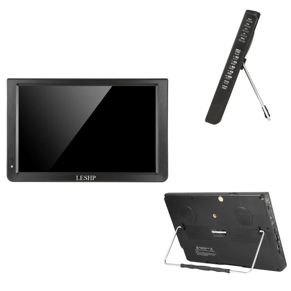 

Portable D12-DVBT-2 Multimedia Player LCD Display with Digital TV Tuner 12.1 inch Monitor LED Panel Driver HD USB/TF