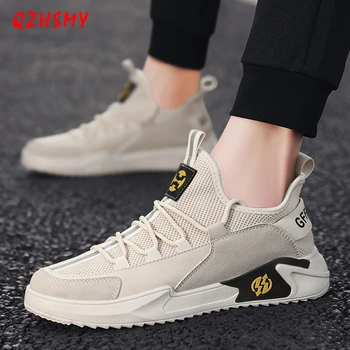 

New Breathable Brand Men Sport Zapatos hombre Light Weight Running Shoes For men High Quality Sneakers Off White sneaker