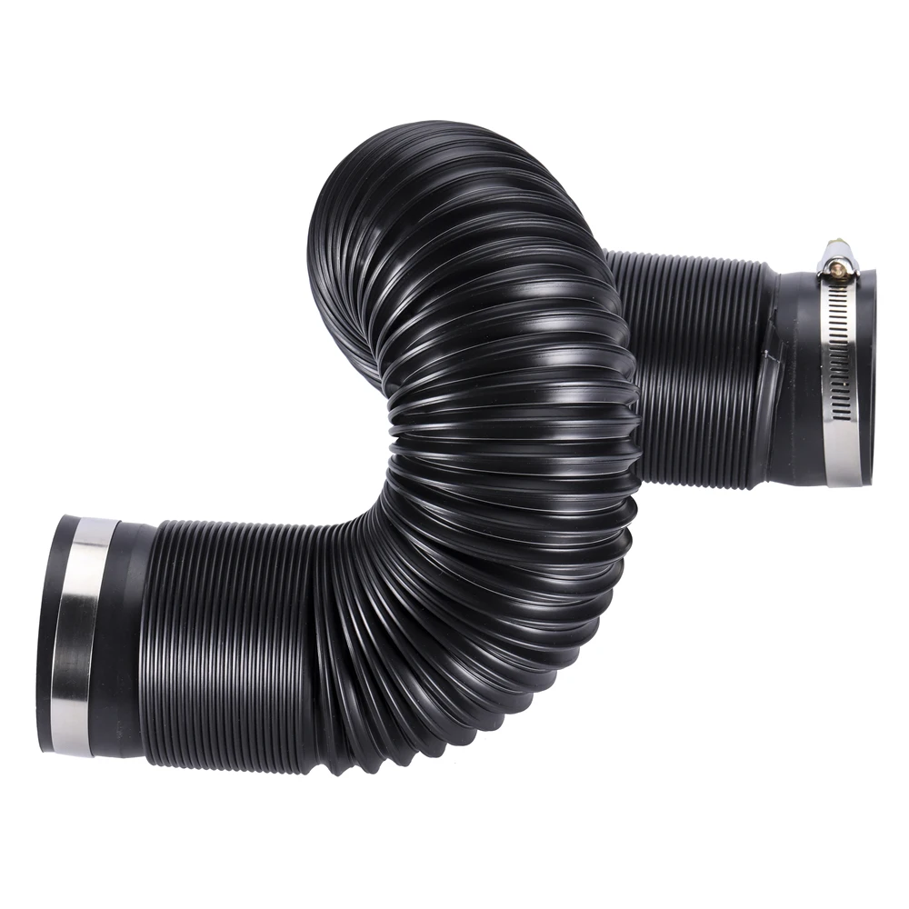 

Car-styling Flexible Turbo Black Cold Air Intake Duct Feed Induction Ducting Rubber Joint Pipe Hose 76mm 3inch