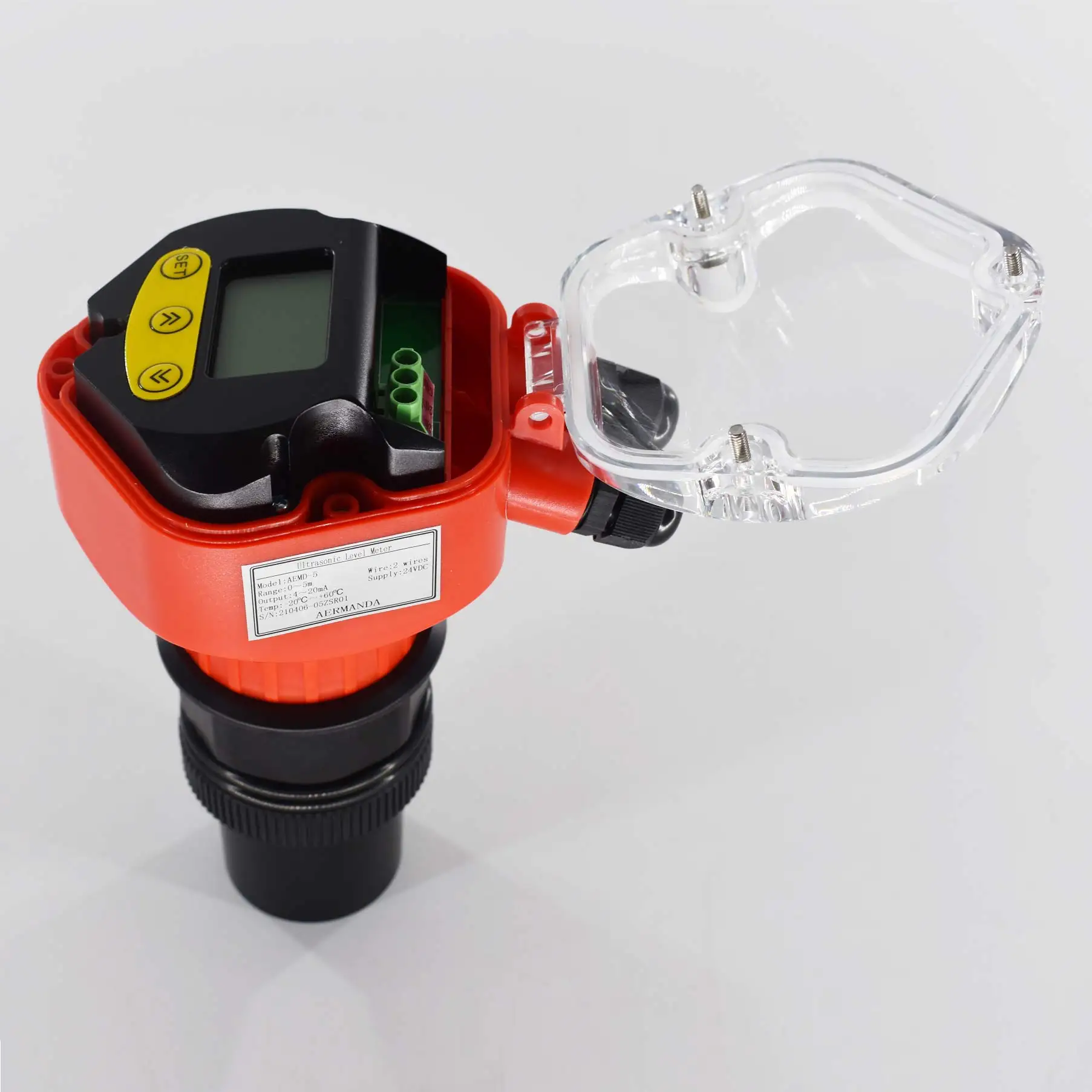Integrated type Non-contact Ultrasonic level gauge Water Tank Liquid Depth Level Meter | Инструменты