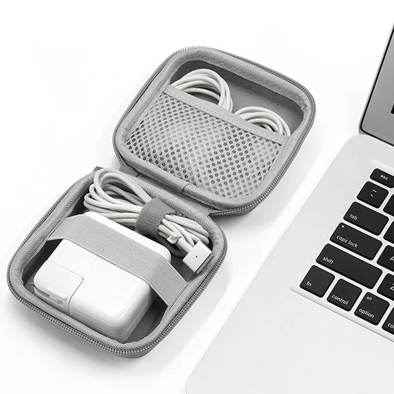Мини Путешествие eva Цифровая Сумка для хранения ноутбука адаптер питания Органайзер чехол USB гаджет дальномер портативный мини коробка для usb-кабеля