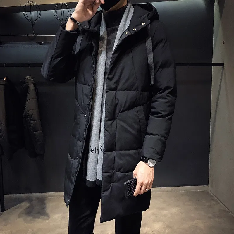 Рисунок 5 - Модная зимняя мужская длинная толстая