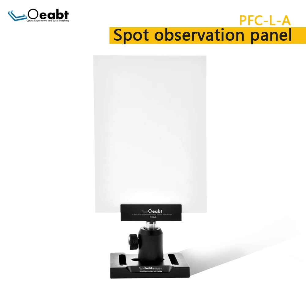 

Oeabt pfc-l-a rectangular element holder manual observation screen adjustable optical white board fixed base