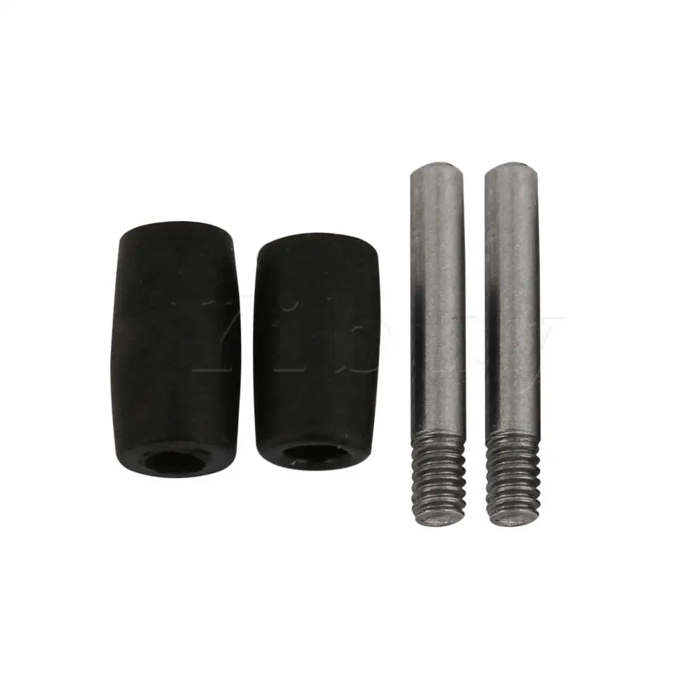 

Yibuy Saxophone Repair Screws Accessories Maintenance Tools Saxophone Bakelite Shaft with Bushing Black & Silver Pack of 2