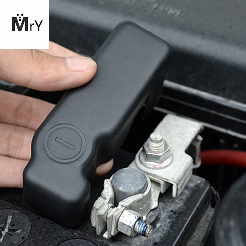 

Car Battery Protection Cover ABS Battery Negative Protective Car Cover Cap For Toyota Land Cruiser 200 FJ 200 2008-2016
