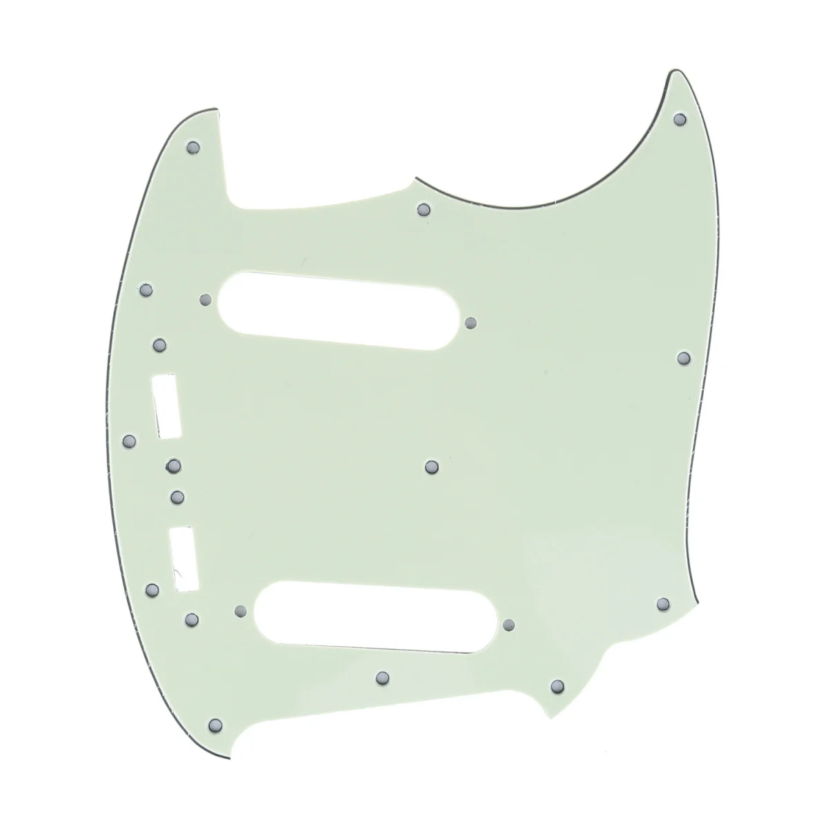 Защитная накладка для гитары Musiclily Pro 12 отверстий JPN Fender Japan Mustang 3-слойная
