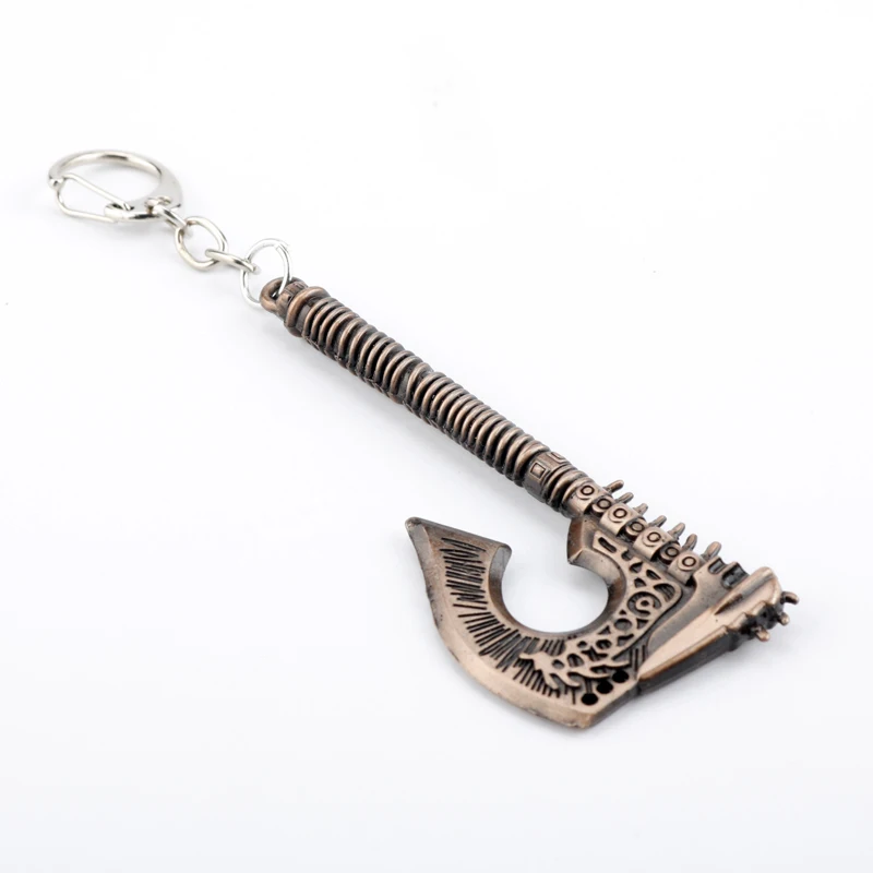 Dongsheng World Of Warcraft Sword Portachiavi Wow Grom Hellscream Gorehowl Axe Portachiavi Per Uomo Donna Portachiavi Cosplay