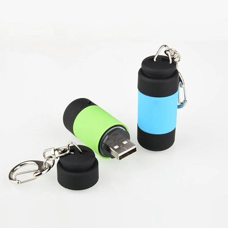 medical pen Usb Flashlight Mini Portable Pupil Pen Rechargeable Ultra Small Yellow Light Oral Diagnostic Detection Led Key