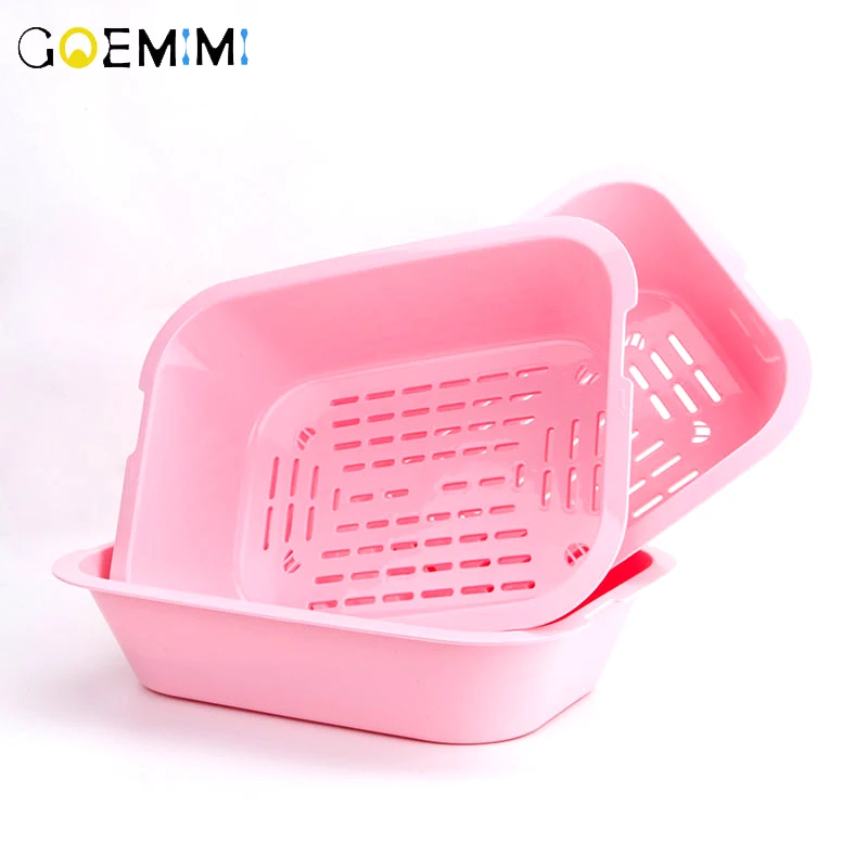 cat litter box Open three-tier grid Anti-splash Cat Toilet Plastic Bedpan Case Pet Supplies 3 Interlocked Trays Easy To Use cat litter box Open three-tier grid Anti-splash Cat Toilet Plastic Bedpan Case Pet Supplies 3 Interlocked Trays Easy To Use