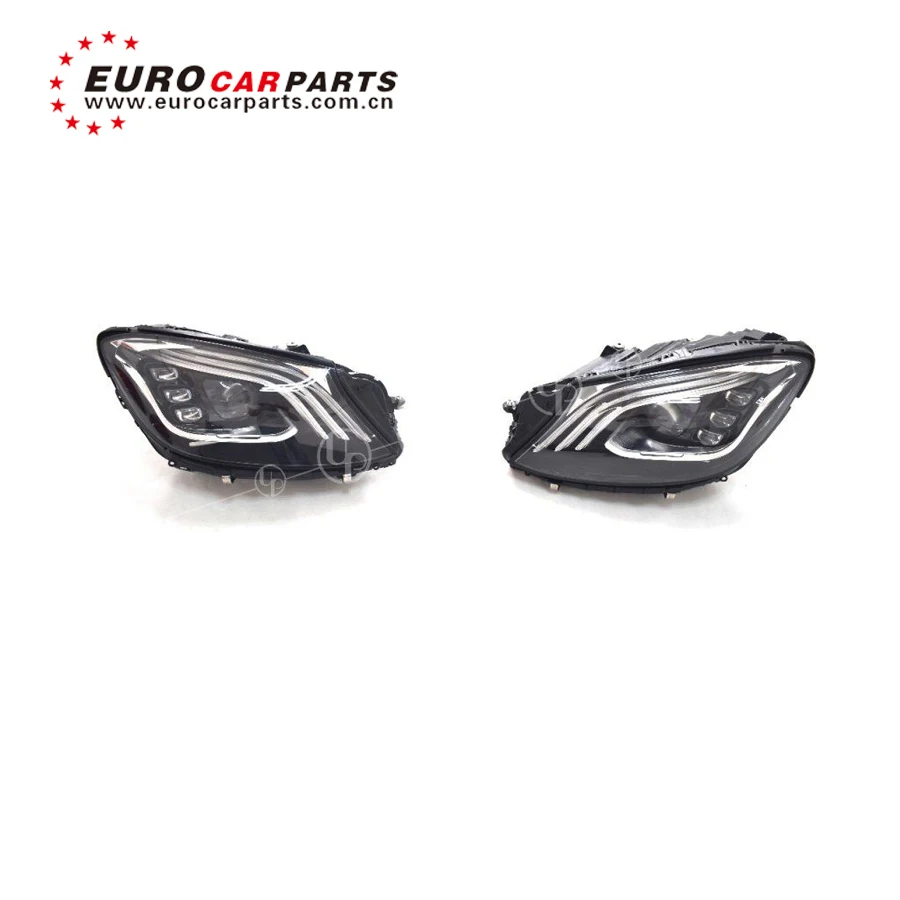 Высокое качество S class w222 S63 S65 фары для W222 S320 S400 S500 S600 S63 s65 светодиодный налобный фонарь plug and play