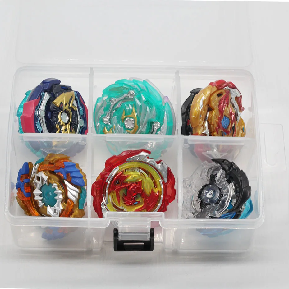 Takara Tomy Bey Bay Burst All Models Burst GT B-150 B-144 B-149 Toy Spinning Gyro Grid Plastic Storage Box Set