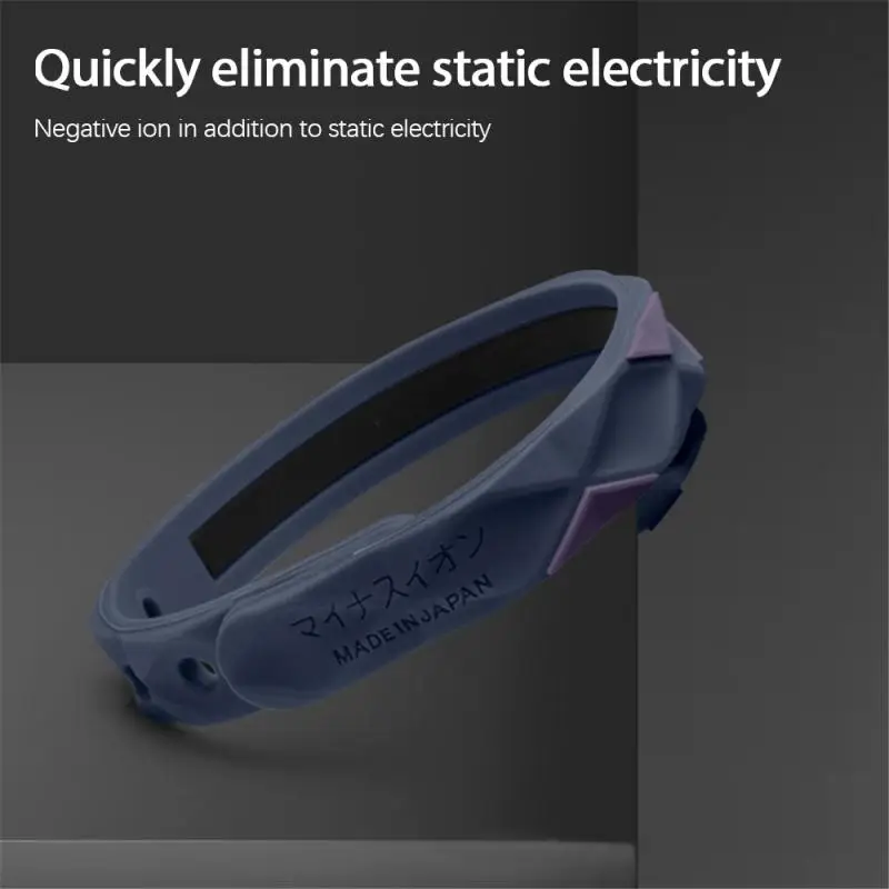 2021 New Adjustable Wireless Anti-static Bracelet Electrostatic Eliminator Human Body Electrostatic Releaser Wireless Bracelet