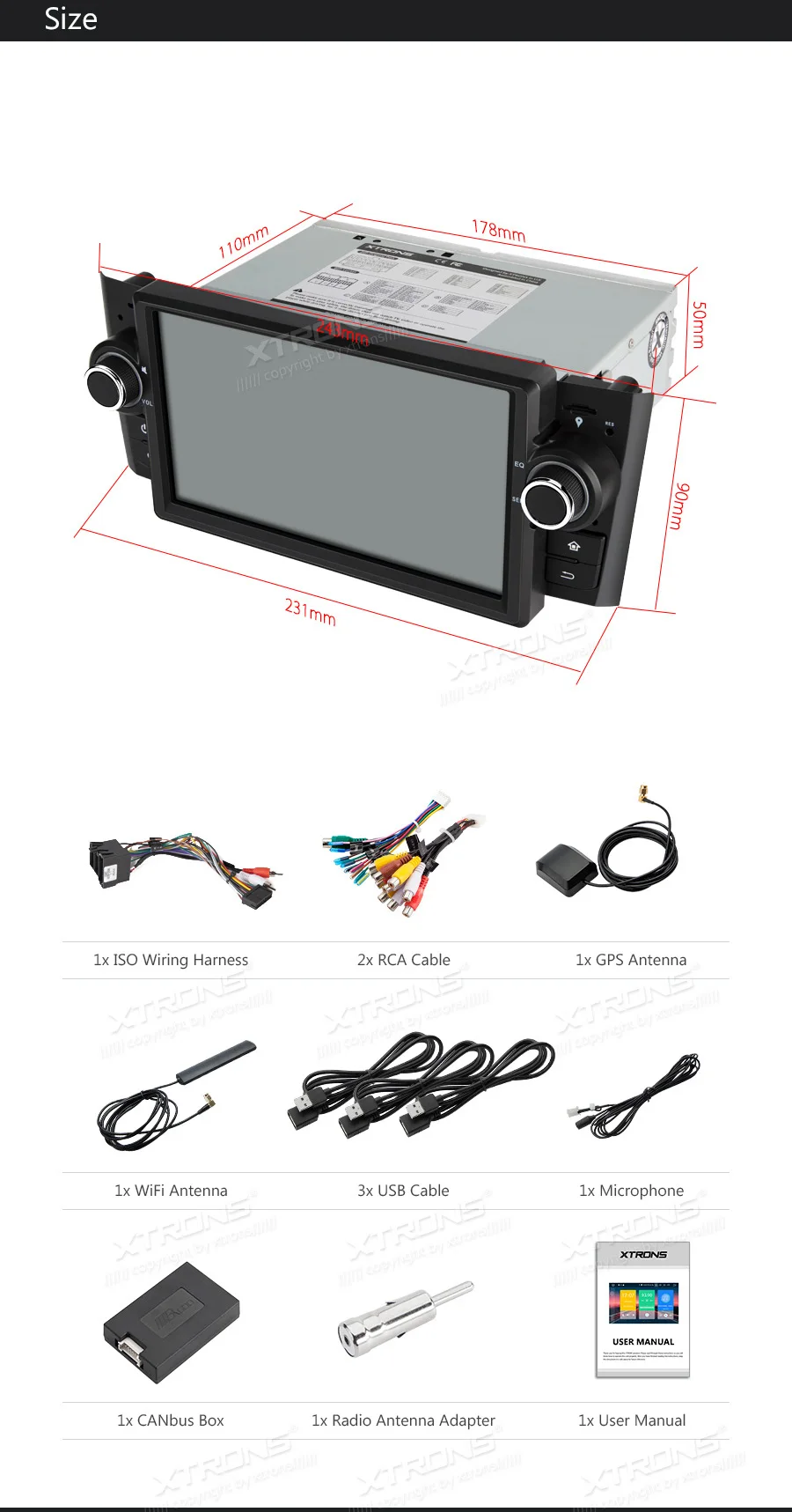 Top 7" Android 9.0 Pie OS Car Multimedia Navigation GPS Radio for Fiat Grande Punto (199/310) 2005-2009 & Fiat Linea (323) 2007-2011 26