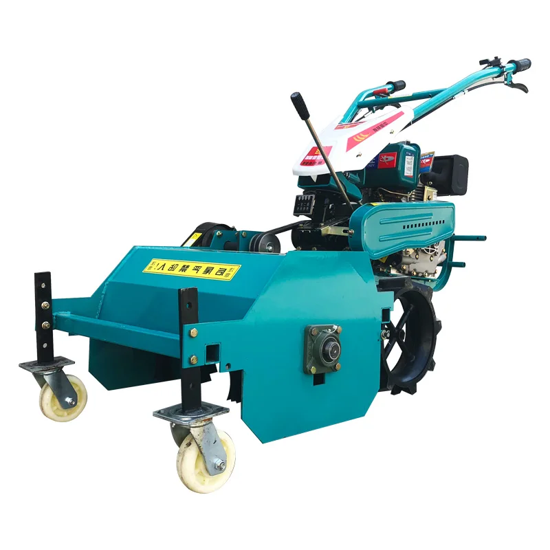 

hand starter 178 Air-cooled Diesel engine weeder self-propelled crushed grass return machine fruit tree field weeder machine