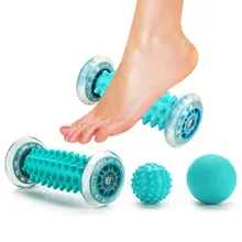 

Foot Massager Massage Ball Kit Yoga Exercise Fitness Ball Used for Muscle Pain Treatment Deep Tissue Trigger Point Recovery