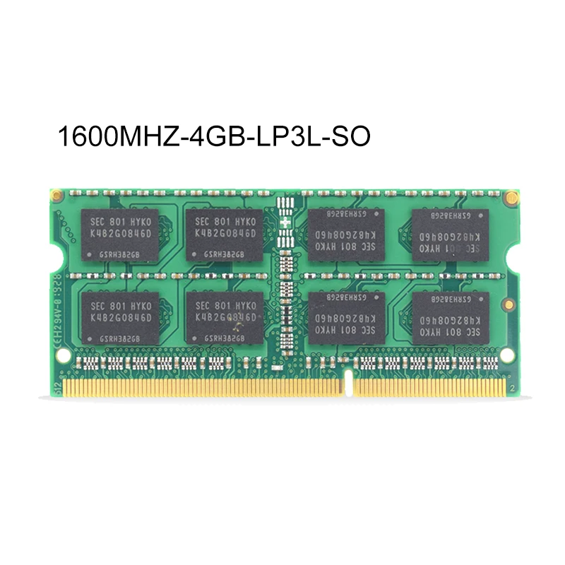 Latumab 4 ГБ 8 ГБ DDR3L1600mhz PC3L 12800 память для ноутбука ОЗУ SODIMM 204 шпильки ноутбук превосходного качества модуль SODIMM 1,35 в ram