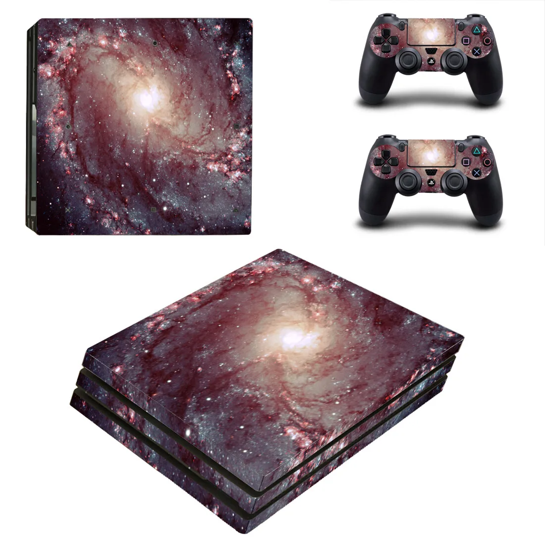 Starry Sky Night Ps4 Pro Skin Sticker Decalcomania Cover Per Playstation 4 Ps4 Pro Console E Controller Skin Vinyl