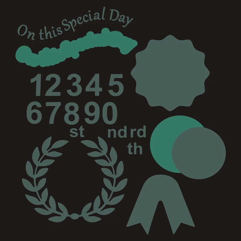 

2019 новые металлические резные штампы и Скрапбукинг для бумажного изготовления номера тиснение рамка карта ремесло набор