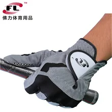 Дышащая мужская перчатка для гольфа из микрофибры мягкая левая противоскользящая Нескользящая дышащая перчатка для гольфа