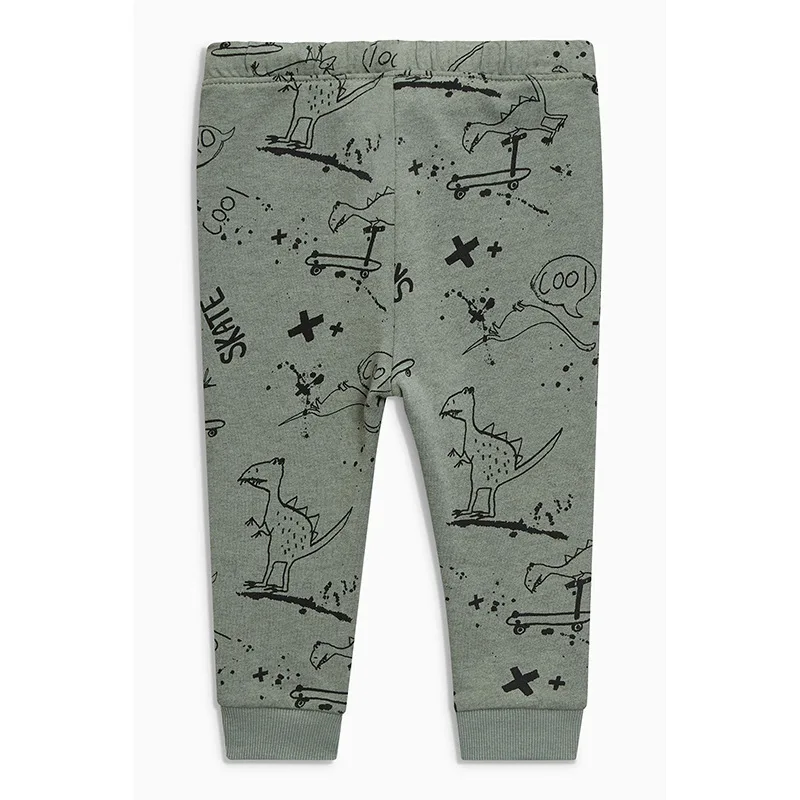 Autumn New Style European And American Style Brand Childrenswear Crawler Cartoon Printed BOY'S Sweatpants Knitted Pure Cotton CH