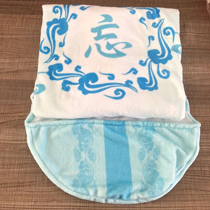 1 шт. Грандмастер демонического культивирования Lan Wangji накидка, одежда для сна плюшевое одеяло Косплей Опора подарки на Хэллоуин - Цвет: A
