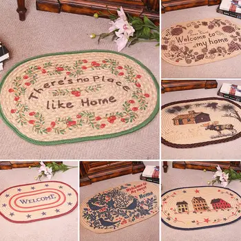 

Linen Floor Door Mat Sofa Cushion Living Room Bedroom Hotel Carpet Home Cleaning Decoration