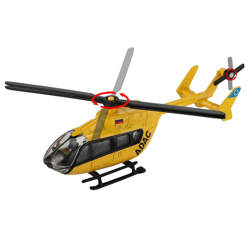 1:64 Corgi Toys Diecast Air Ambulance Helicopter Car Models Alloy Vehicle Toys