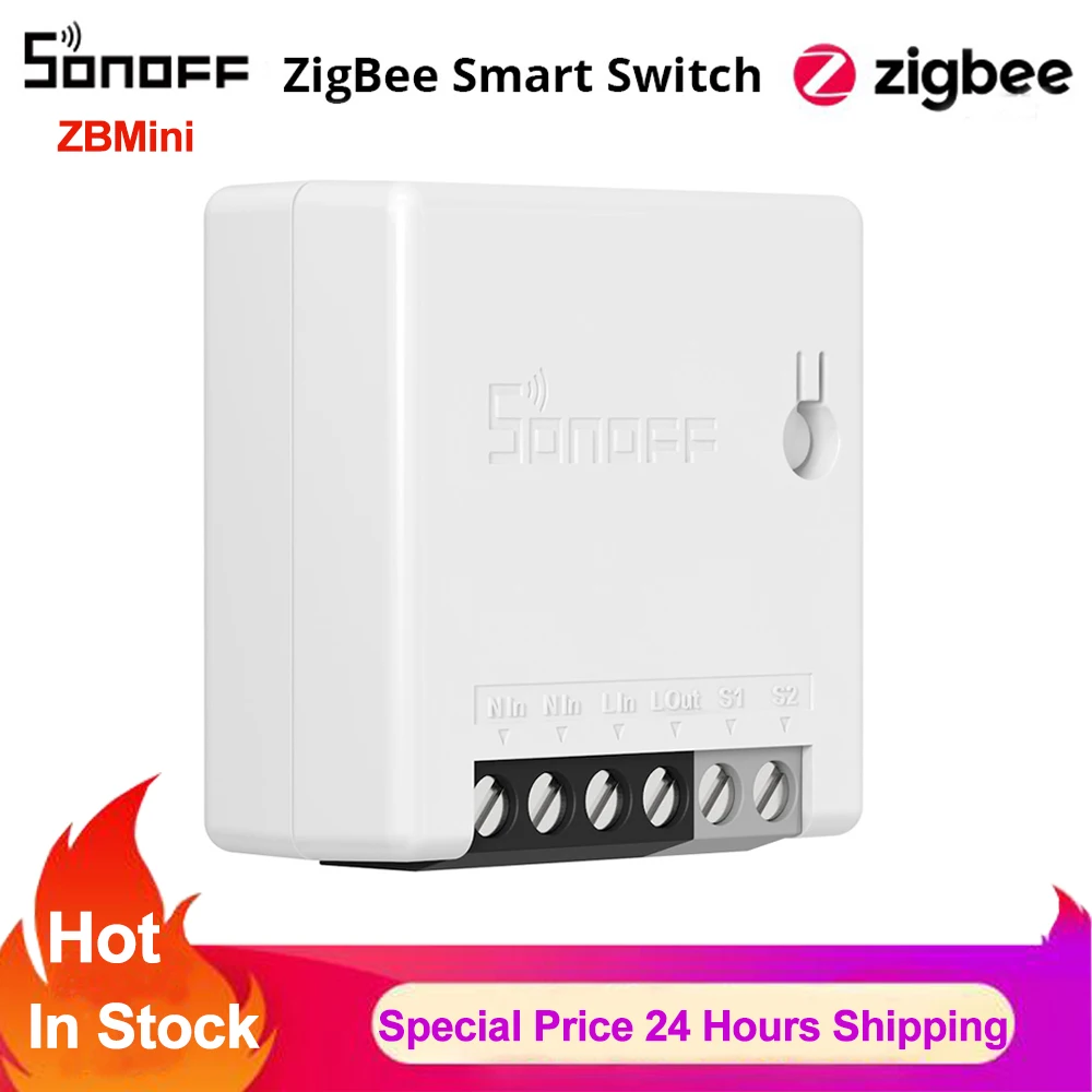 Умный выключатель Sonoff Zigbee ZBMINI/Basic сделай сам двухсторонний мини-переключатель с