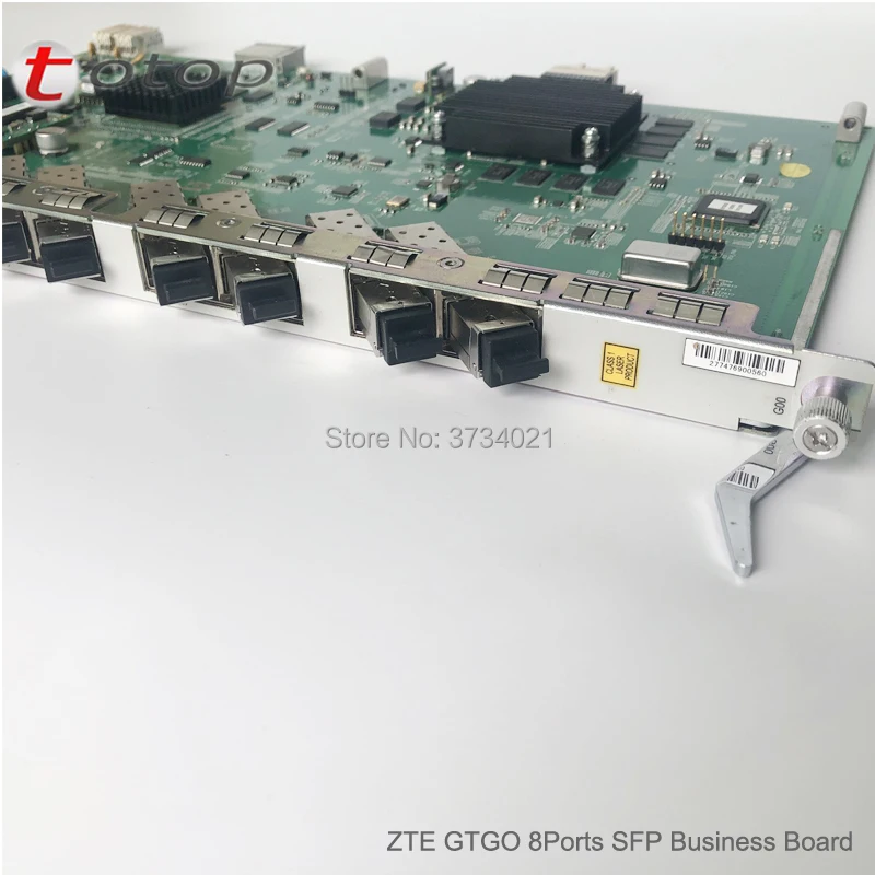Оригинальный zte GTGO 8 Порт GPON плата с шт C + SFP модули используемые для ZXA10 C300 C320 OLT