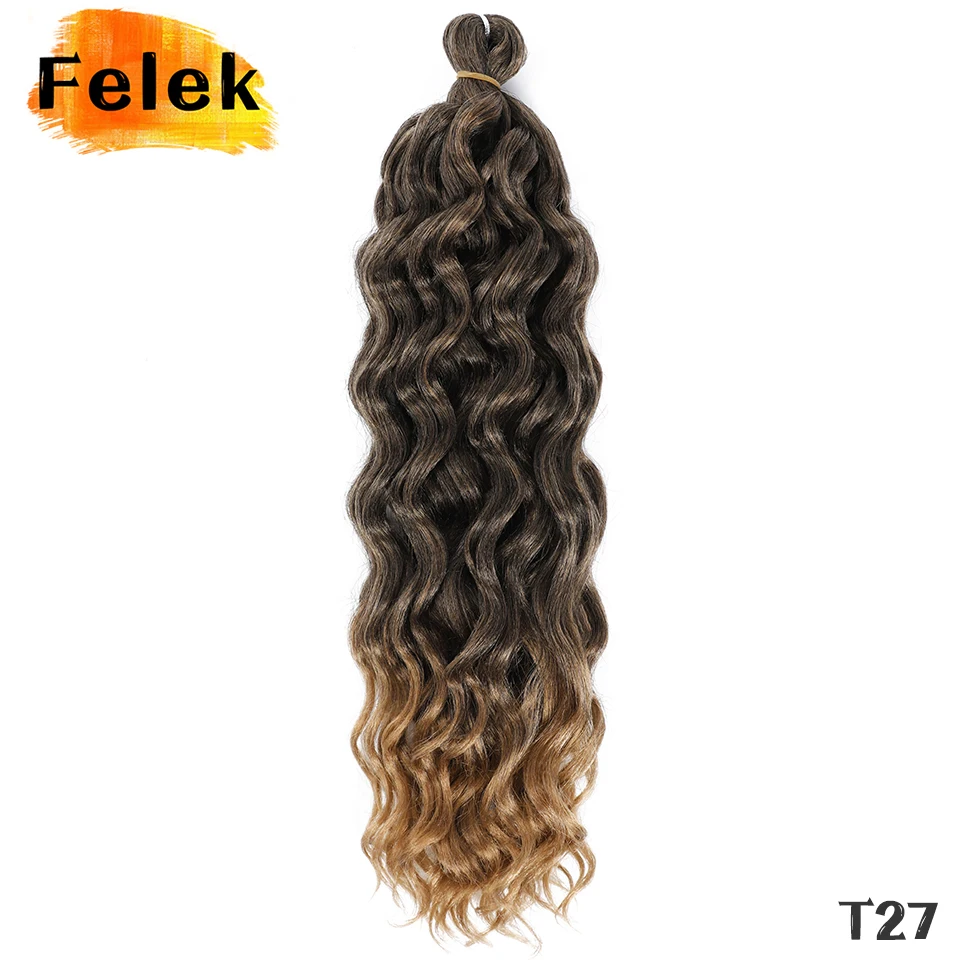 Ocean Wave Braiding Hair Extensions Crochet Braids Synthetic Hair Hawaii Afro Curl Ombre Curly Blonde Water Wave Braid For Women 13 Ocean Wave Braiding Hair Extensions Crochet Braids Synthetic Hair Hawaii Afro Curl Ombre Curly Blonde Water Wave Braid For Women