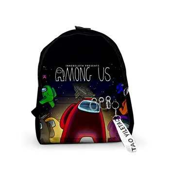 

Among Us Backpack Laptop School Bag for Boys Cartoon Kawaii Among Us Game Schoolbag Anime Bag School Supplies Kids Gifts
