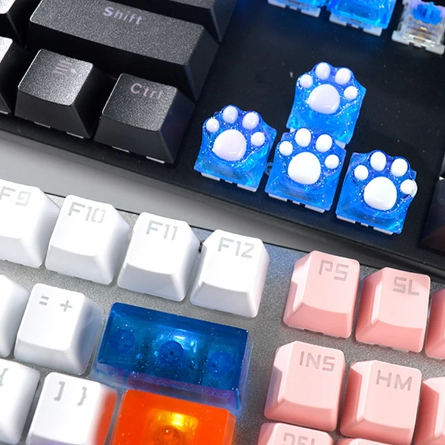 1 Set Manual DIY Mechanical Keyboard Key Cap Silicone Mold UV Crystal Epoxy Molds Handmade Crafts Making Tools