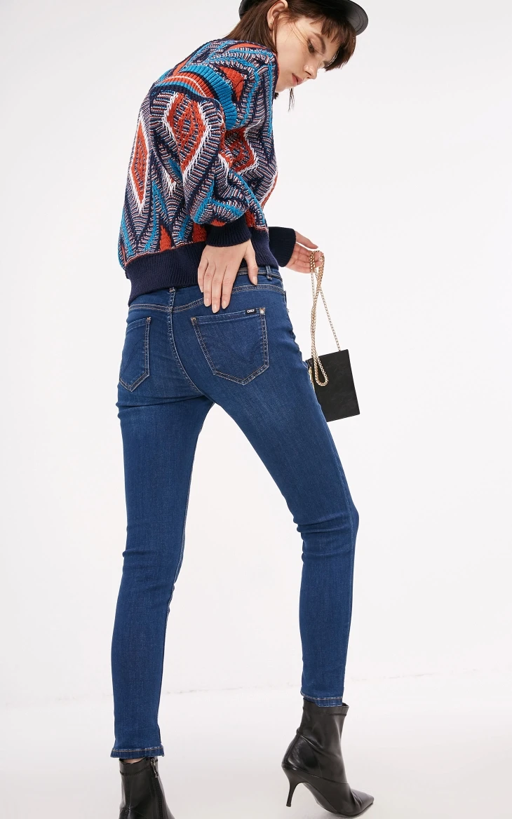 Только женские летние новые узкие укороченные джинсы-карандаш | 118349655