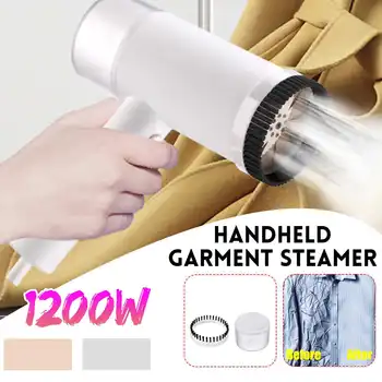 

Handheld Steamer 1200W 200ml Powerful Garment Steamer Portable Fast-Heat Fabric Steam Iron Heating Ironing Machine Home Travel