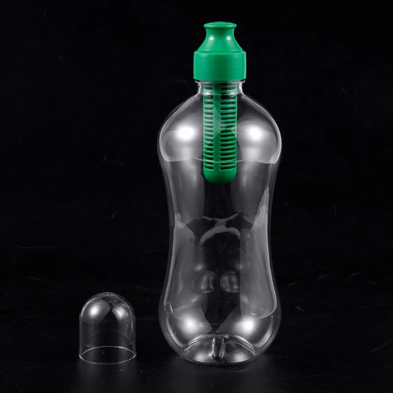 550 мл открытый водный Bobble гидратационный фильтр Бутылка фильтрованная питьевая, зеленая