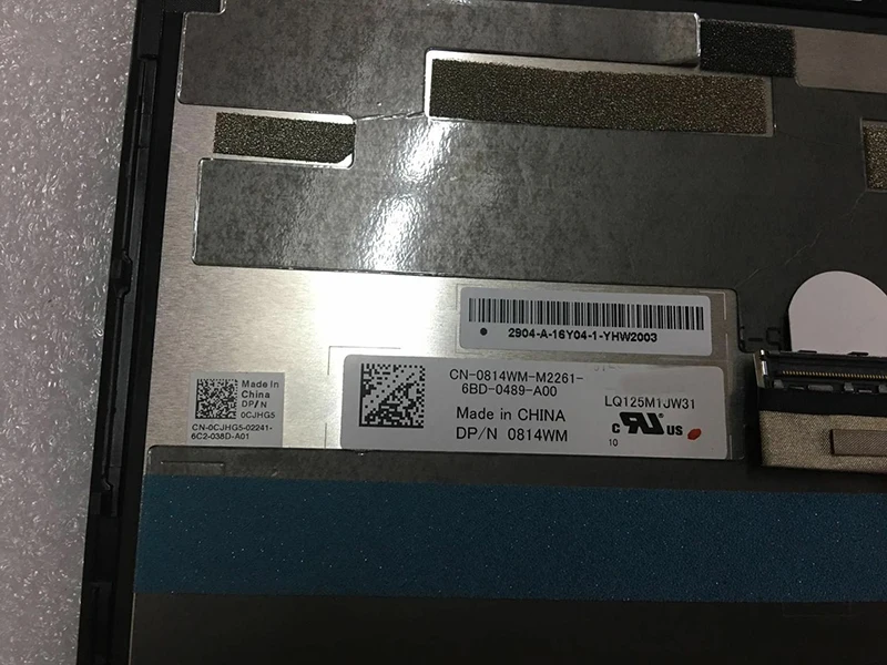 US $100.00 For Dell XPS 12 9250 Latitude 12 7275 Tablet FHD 1920X1080 LED LCD Display Touch Screen AssemblyFrame Replacement
