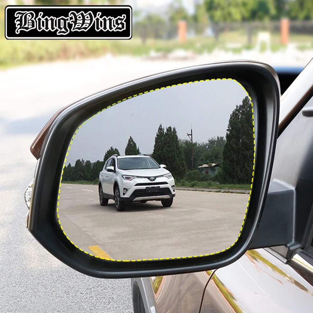 BeingWins автомобильный Стайлинг для Toyota RAV4- автомобильный дождевой щит наклейка пленка на зеркало заднего вида противотуманная наклейка