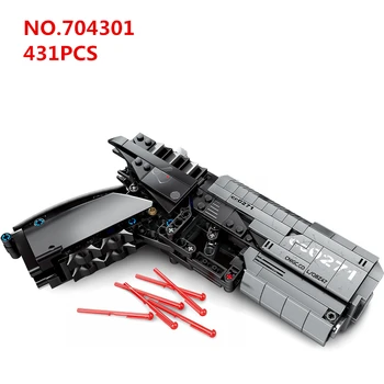 

SEMBO block MOC signal gun Pistol Set DIY model Building Blocks Compatible with Technic Classic bricks toys for Children gifts