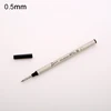 5pcs/lot Blue Ink Refills for Picasso Pimio Rollerball Pen High Quality Switzerland Tip Roller Ball Refill 0.5mm Screw Type 4