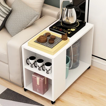

Living room corner a few removable small coffee table simple mini sofa side table side cabinet bedside table tea table